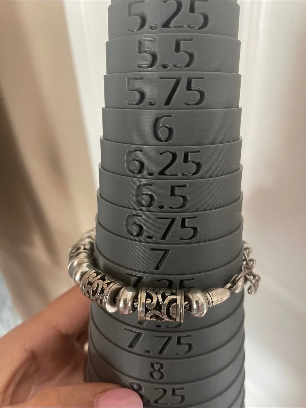 Brighton Silver Tone Beaded Link Bracelet - NWOT